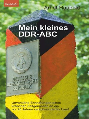 cover image of Mein kleines DDR-ABC